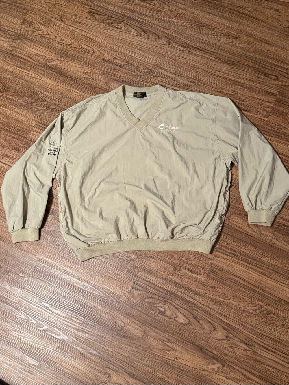 Izod Club Men's V-Neck Cadillac Invitational Golf Pullover Windbreaker - XXL